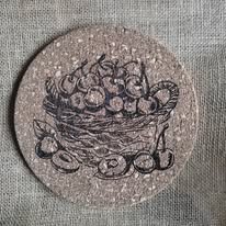 Dessous de plat panier de cerise