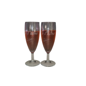 Verre de la saint Valentin